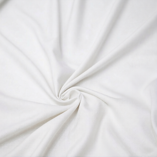 Premium Off-White Malai Boski – Luxury Fabric for All 4 Seasons